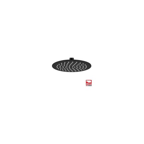 4541rts.2 - Regadera de Plato Redondo 9 Negro 4541rts.2 Dica