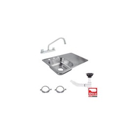 KTDMMC - Kit Tarja Escurridero Derecho con Mezcladora Ktdmmc Dica