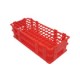 G9013B - Gradilla de Plastico para Tubos de Ensaye 90x13mm  Jf Lhabo