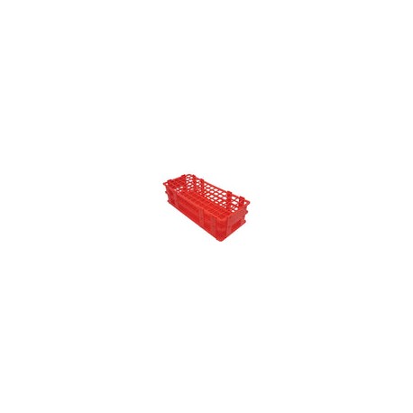 G9013B - Gradilla de Plastico para Tubos de Ensaye 90x13mm  Jf Lhabo