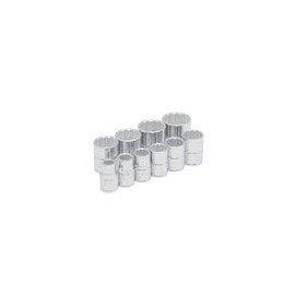 52118 - Juego 10 Dados Pulgadas Cuadro de 3/8 C12 Puntas 52118 Urrea