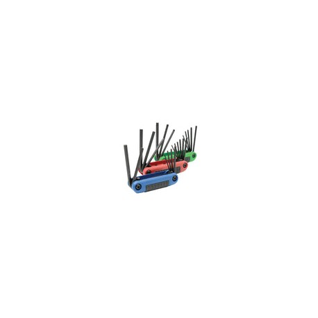 49824 - Juego de 24 Llaves Hexagonales Allen Y Torx 49824 Urrea
