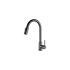 4088.2 - Monomando para Fregadero Nariz Retráctil Negro 4088.2 Dica