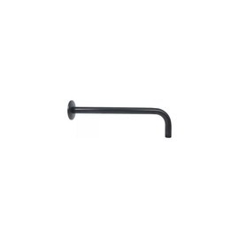 4552BRR.2 - Brazo para Regadera Negro con Chapeton 4552brr.2 Dica