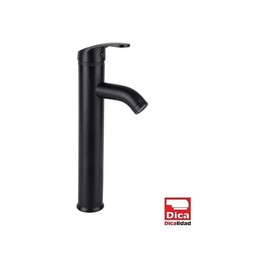 4435.2 - Monomando Alto para Lavabo Negro Mate 4435.2 Dica