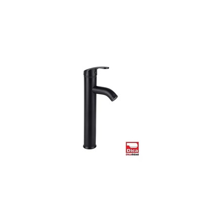 4435.2 - Monomando Alto para Lavabo Negro Mate 4435.2 Dica