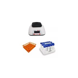 VM500PRO/GCG1550/VCT50 - Combo Agitador Vortex Vm500pro + Gradilla + Tubos 50 Ml