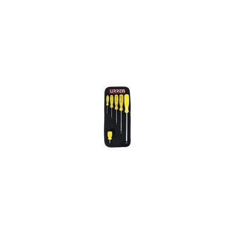 9600A - Juego Desarmadores Phillips 6 Pzas Ambar 9600a Urrea