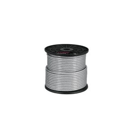 44224 - Cable Acero Recubierto Pvc 1/4 7x19 Hilos 75 Mt 44224 Fiero