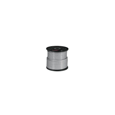 44224 - Cable Acero Recubierto Pvc 1/4 7x19 Hilos 75 Mt 44224 Fiero