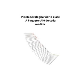 PC10PS - Pipeta Serologica Clase A Paq C/10 de 1,2,5 Y 10ml Jf Lhabo