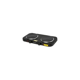 47553 - Parrilla Eléctrica Doble Quemador Tipo Disco, 47553 Volteck