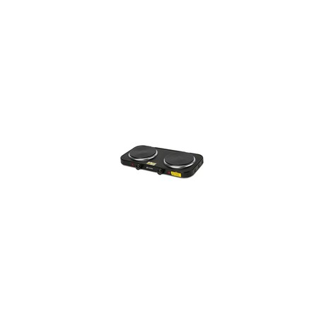 47553 - Parrilla Eléctrica Doble Quemador Tipo Disco, 47553 Volteck