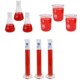 JMVP250 - Juego de 9 Piezas Matraz, Vaso Y Probeta 250ml  Jf Lhabo