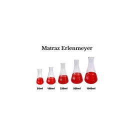 JM5 - Juego de 5 Matraz Erlenmeyer Diferentes Medidas Jm5 Jf Lhabo