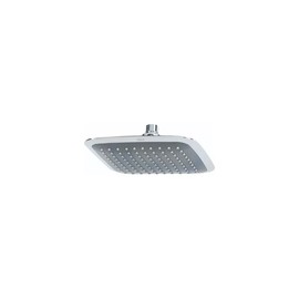 4531BL - Regadera Plato Cuadrado 8 Antisarro Abs Sin Braz Dica 4531bl