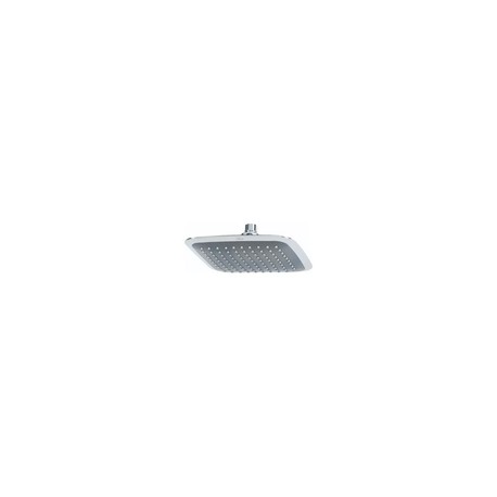 4531BL - Regadera Plato Cuadrado 8 Antisarro Abs Sin Braz Dica 4531bl