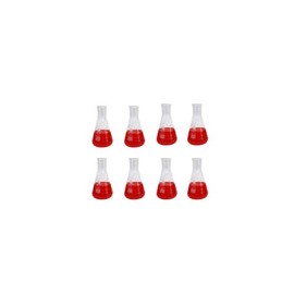 11218-250 - Matraz Erlenmeyer 250 Ml Vidrio Paq C/8 Jf Lhabo