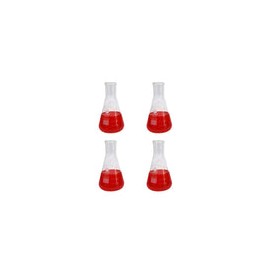 11214-250 - Matraz Erlenmeyer 250 Ml Vidrio Paq C/4 Jf Lhabo