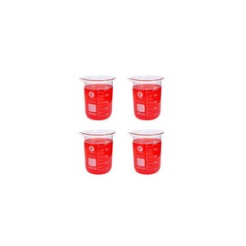 11014-600 - Vaso Precipitado de Vidrio 600 Ml Paq C/4 Jf Lhabo