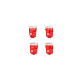 11014-500 - Vaso Precipitado de Vidrio 500 Ml Paq C/ 4 Jf Lhabo