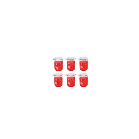 11016-150 - Vaso Precipitado de Vidrio 150 Ml Paq C/6 Jf Lhabo