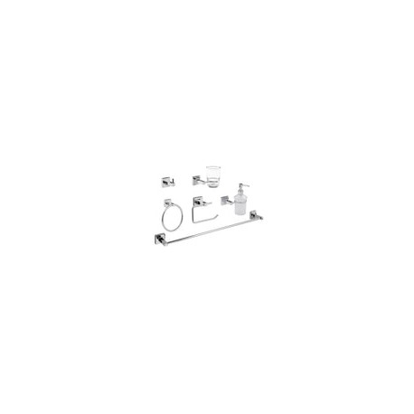 3300 - Juegos Accesorios Baño 6 Pzas Cromo 3300 Dica