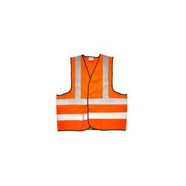 137377 - Chaleco Seguridad Naranja C/cintas Reflejantes 137377 Surtek