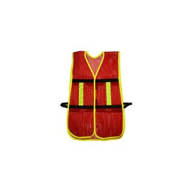 137494 - Chaleco Seguridad Malla Ajustable Gancho Rojo 137494 Surtek