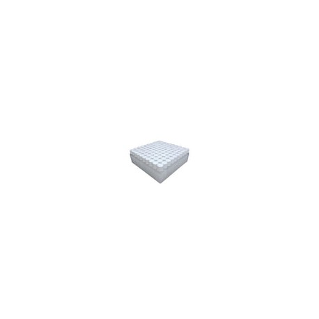 TCC18B - Tubo de Congelación de Plástico Crioviales 1.8 Ml 100 Pzas Blanco Jf Lhabo