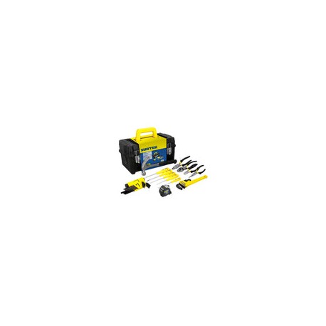 JH22 - Juego Combinado de Herramientas C/caja Plástica, 22pzs Jh22 Surtek