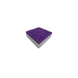 TCC18M - Tubo de Congelación de Plástico Crioviales 1.8 Ml 100 Pzas Morado Jf Lhabo