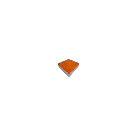 TCC18N - Tubo de Congelación de Plástico Crioviales 1.8 Ml 100 Pzas Naranja Jf Lhabo