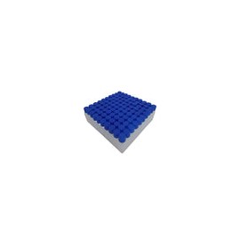 TCC18A - Tubo de Congelación de Plástico Crioviales 1.8 Ml 100 Pzas Azul Jf Lhabo