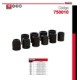 750010 - Juego de Dados 3/4 Fosfatizado 10pzas 750010 Urrea