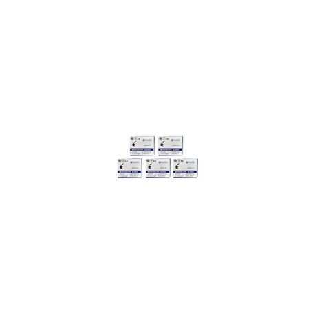 7102-5 - Portaobjetos de Vidrio 26x76mm 5 Cajas Pk/50 C/u Viand
