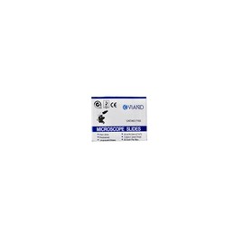 7102 - Portaobjetos de Vidrio 26x76mm Pk/50 Viand