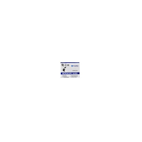 7102 - Portaobjetos de Vidrio 26x76mm Pk/50 Viand
