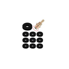 R207025 - Disco de Hule Repuesto para Vástago 10 Pzs R207025 Urrea