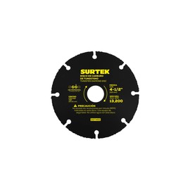 DDT45S - Disco Multicorte Punta de Carburo de Tungsteno Ddt45s Surtek
