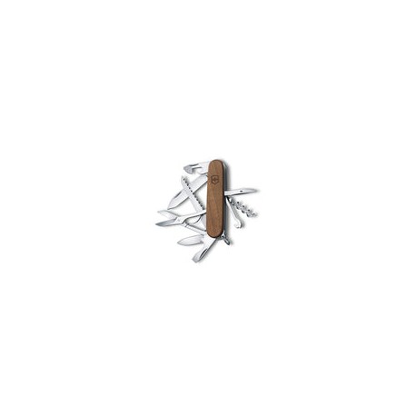 1.3711.63 - Navaja Huntsman de Madera Marrón 13 Usos 1.3711.63 Victorinox