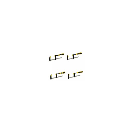 4P107118 - Prensa Rapida Tipo F 12 Pulgadas 107118 Surtek 4 Piezas