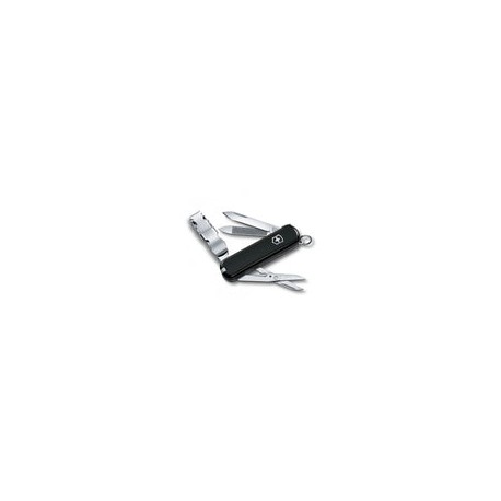 0.6463.3 - Navaja de Bolsillo Victorinox Nailclip 580 Negro 0.6463.3