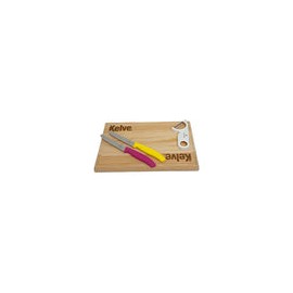 KPCV - Kit P/cocina Tabla, Cuchillos de Mesa Y Pelapapas Victorinox