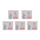 5jf7102 - Portaobjetos (laminillas) de Vidrio 5 Cajas Paq/50 Jf Lhabo